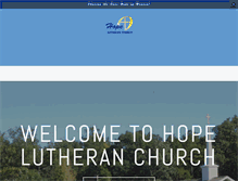 Tablet Screenshot of hopeofcolumbia.com